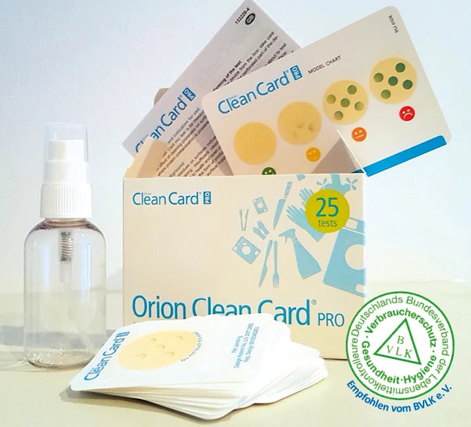 Clean Card Pro - Hygienetest