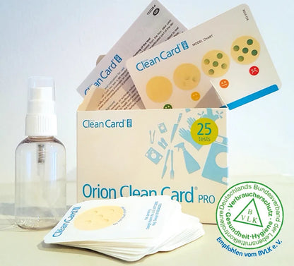 Clean Card Pro - Hygiene test